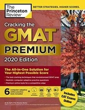 Cracking the GMAT Premium Edition with 6 Computer-Ada... | Book | condition good