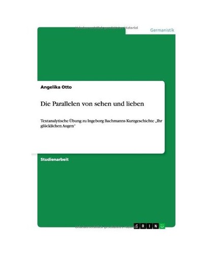 Die parallelen von sehen - parallelen, und