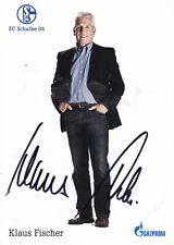 Autogramm - Klaus Fischer (FC Schalke 04) - 2012/2013