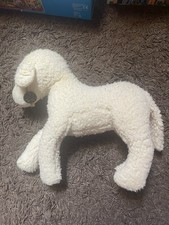 Schaf Schurwolle Stofftier