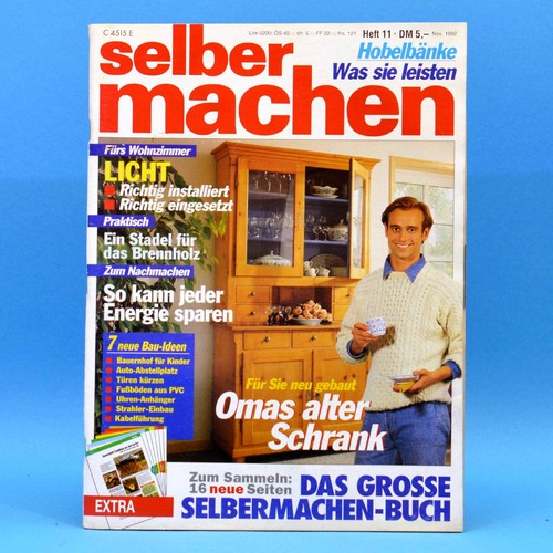 Selbermachen 1992 brennholz - selbermachen,