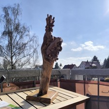 Rebstock Skulptur Holzfigur