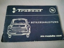Betriebsanleitung Trabant 601
