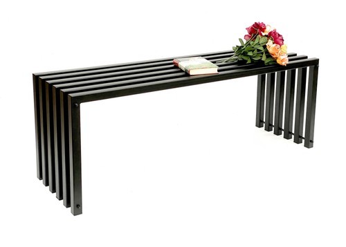 Gartenbank metall massiv - metall,