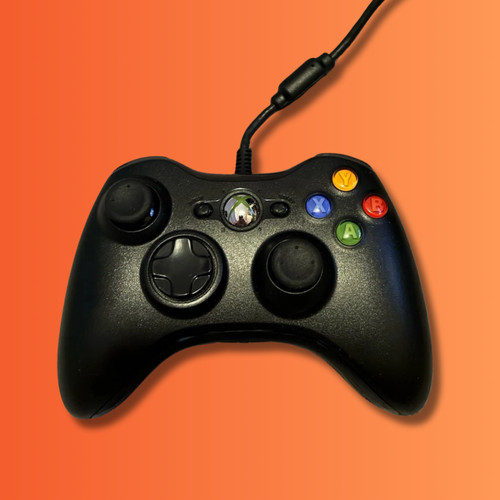 Xbox 360 controller schwarz - xbox,