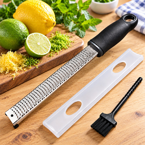 Edelstahl microplane reibe - edelstahl, &