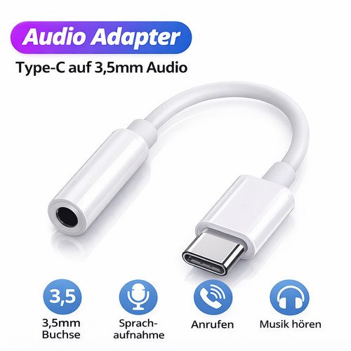 Kopfhörer adapter usb typ - adapter,