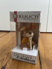 Ullrich Osterhase Sammler Figuren Design an der Flöte für Weihnachten