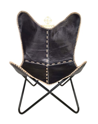 Black buffalo leder - black,