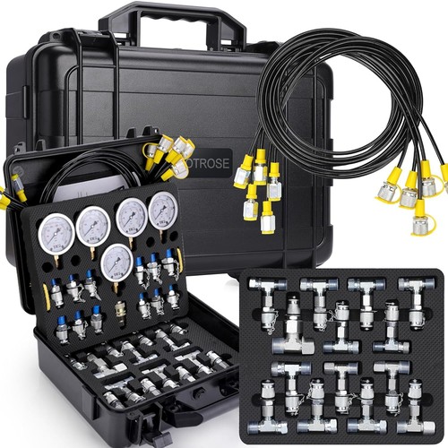 Hydraulic pressure test kit - test, 5