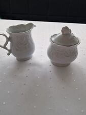 Alt Mitterteich Princess Zuckerdose und Milchkannchen