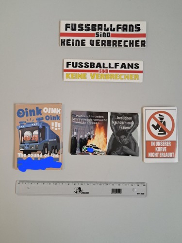 P02 aufkleber 50stk ultras - aufkleber,