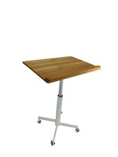 höhenverstellbarer Schreibtisch, platzsparend klappbar, ideal für homeoffice