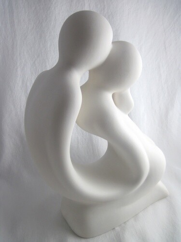 Skulptur francis paar - paar, "der