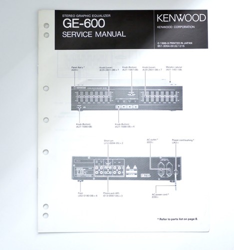 Original kenwood 600 stereo - original,