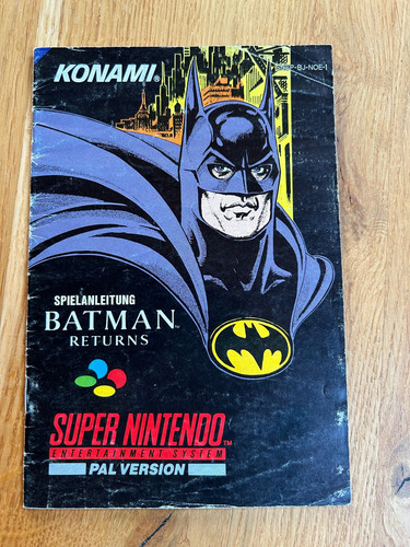 Snes anleitung batman - anleitung,