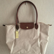 Longchamp Le Pliage Tote Bag Weiß  Gr. L