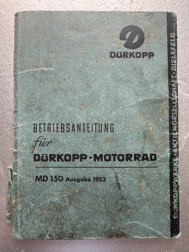 Bedienungsanleitung dürkopp - bedienungsanleitung,