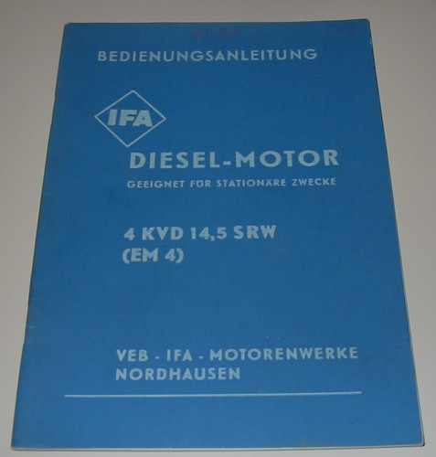 Betriebsanleitung ifa diesel - ifa,