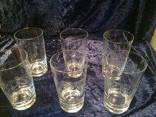 LEONARDO CRISTAL D'ARQUES DAMPIERRE 6 STÜCK LONGDRINK GLÄSER KRISTALL 13,6 cm