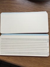 IBM Lochkarten Grußkarte