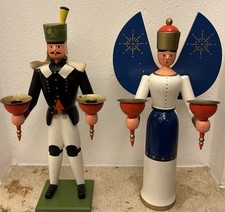 Bergmann & Engel Erzgebirge Handarbeit 30cm - 80iger Jahre DDR