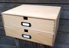 Holz Dokumenten Schreibtisch