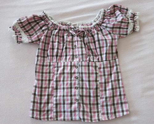 Trachten bluse corsage dirndl - ,