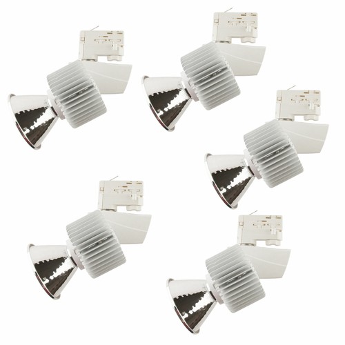 Led stromschienenstrahler - 5x,