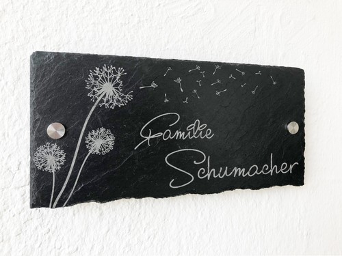 Tür namens klingel schild - tür,