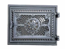 Antike Ofentür Warmhaltefach Kachelofen Gründerzeit Guss Kachelofentür