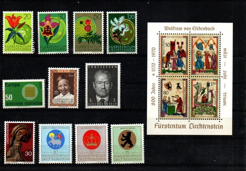Liechtenstein jahrgang 1970 - liechtenstein,