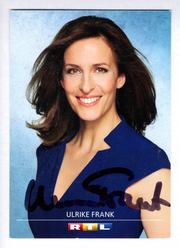 Ulrike frank autogramm gzsz - ulrike,