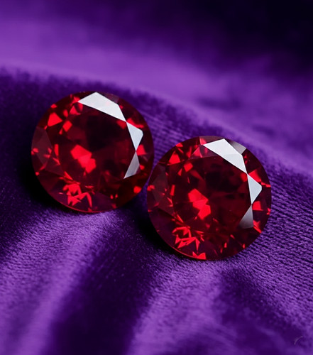 Runde rote farbe zirkonia - runde, farbe,