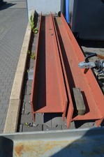 2 x Doppel T Stahlträger mit