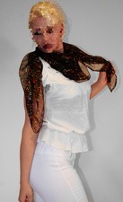 LUXUS Seidentuch 100x100 cm -