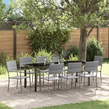 vidaXL Garten Essgruppe 3 pcs