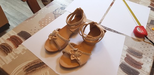 Sandalette beige strass - gr.37,