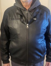 Herren kunstlederjacke - herren,