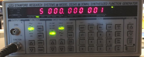 Stanford srs ds345 - srs, mhz