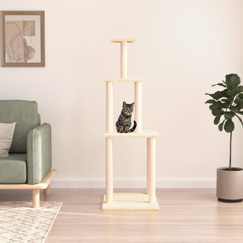 Kratzbaum 60x48x149 creme - kratzbaum, cm