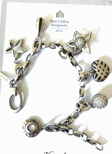 925er silber jette charm - silber,