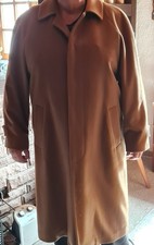 Herren Cashmere Mantel  Cognac