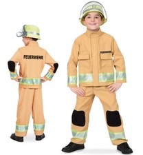 Feuerwehrmann Uniform sandgelb