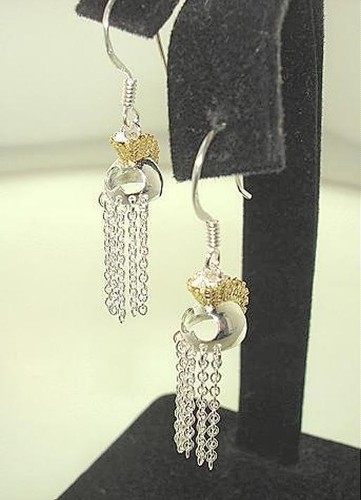 Gelbvergoldet 925 silber - 10,