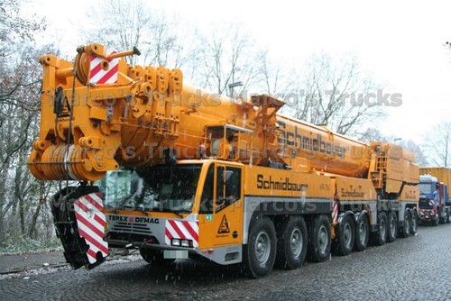Lkw foto terex demac - lkw, kranwagen