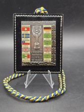 FIFA Fussball WM 1974 Plakette