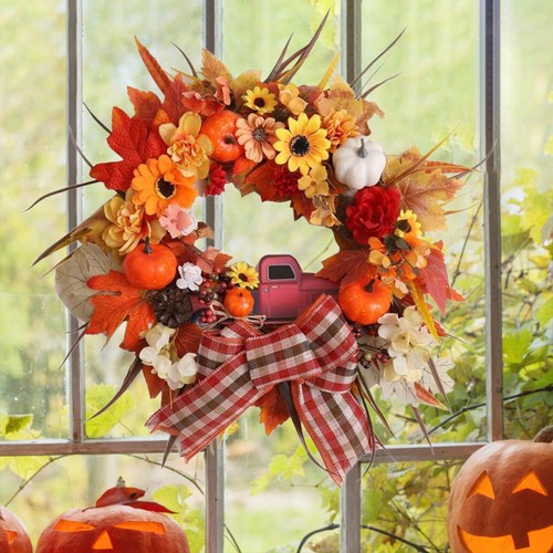 Zoll halloween herbst kranz - 16,