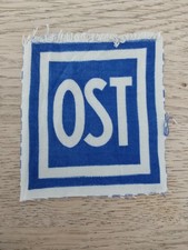 Ost BRUSTABZEIchen Drittes Reich für Ostarbeiter gedr.Ausführ. Orig. super Preis