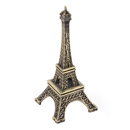 10cm bronze mini eiffelturm - bronze,